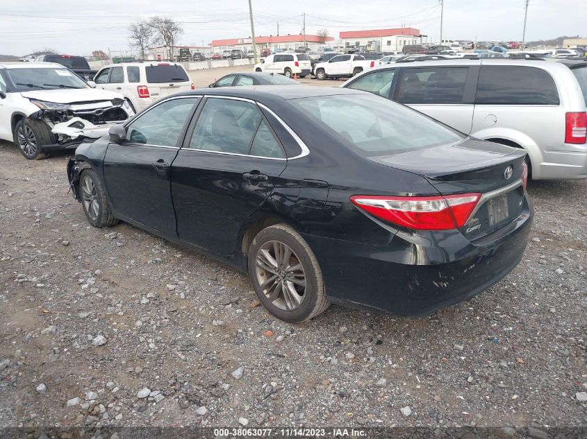 2016 TOYOTA CAMRY SE - 4T1BF1FK3GU186024