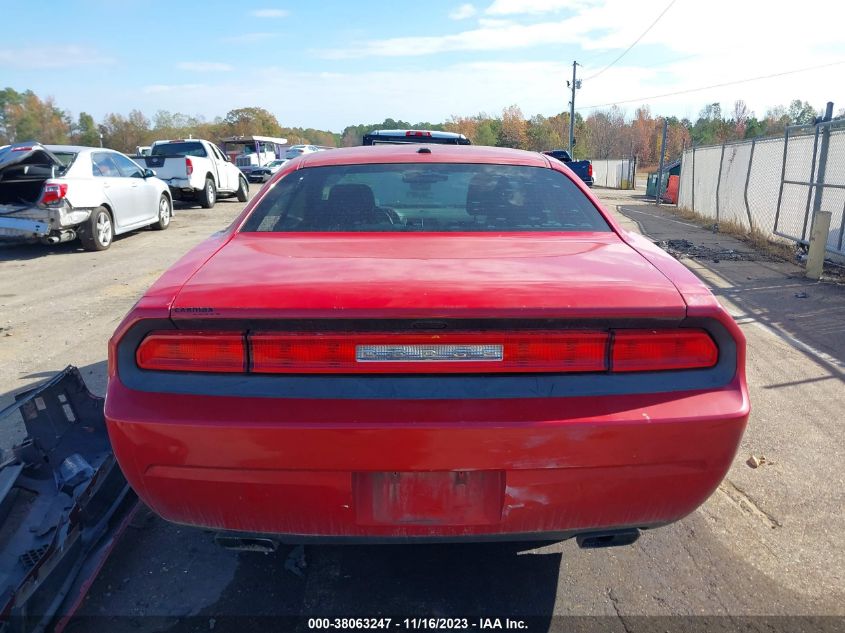 2013 DODGE CHALLENGER SXT - 2C3CDYAG2DH581549