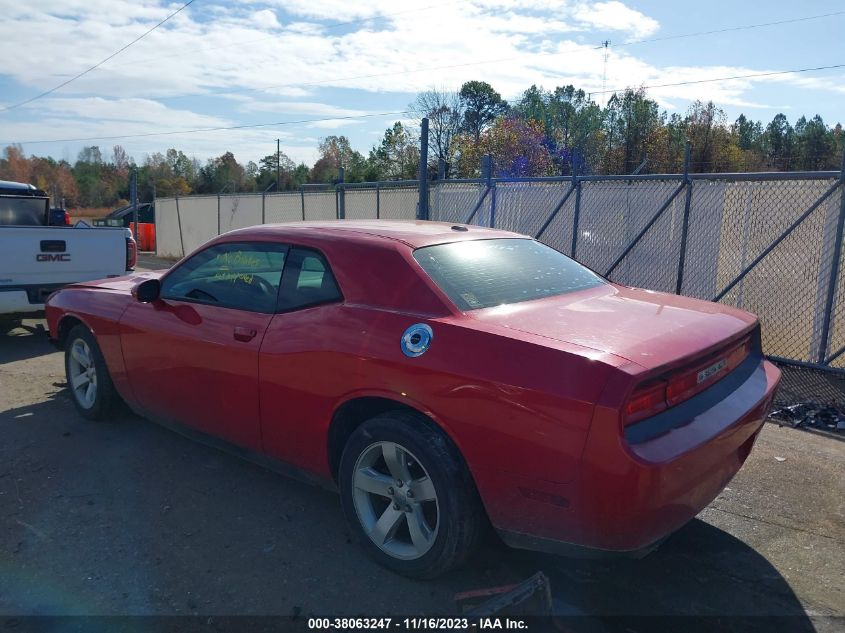 2013 DODGE CHALLENGER SXT - 2C3CDYAG2DH581549