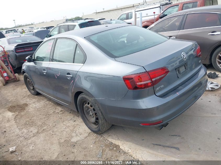 2017 VOLKSWAGEN JETTA S - 3VW167AJ2HM379799
