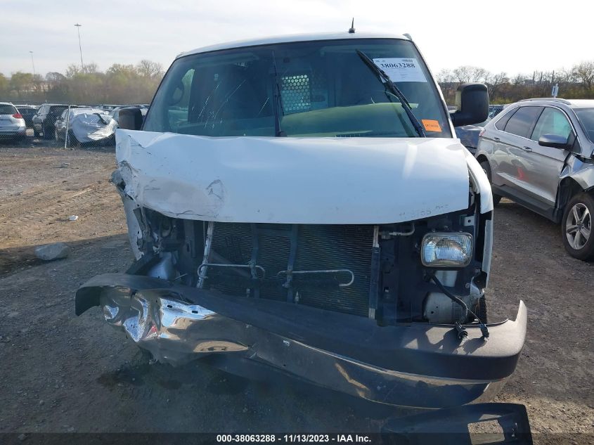 2015 CHEVROLET EXPRESS 2500 WORK VAN 1GCWGFCF2F1129093