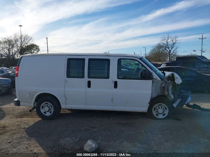 2015 CHEVROLET EXPRESS 2500 WORK VAN 1GCWGFCF2F1129093