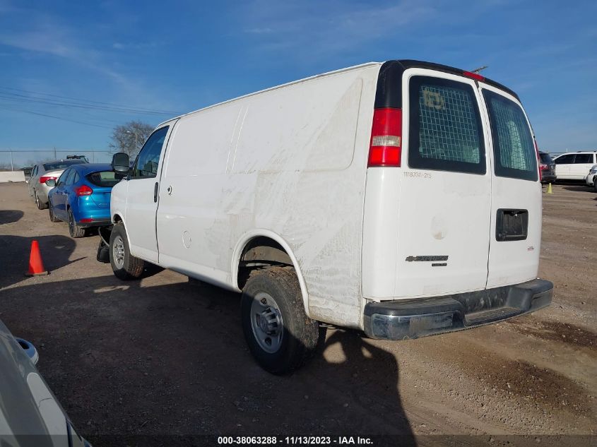 2015 CHEVROLET EXPRESS 2500 WORK VAN 1GCWGFCF2F1129093