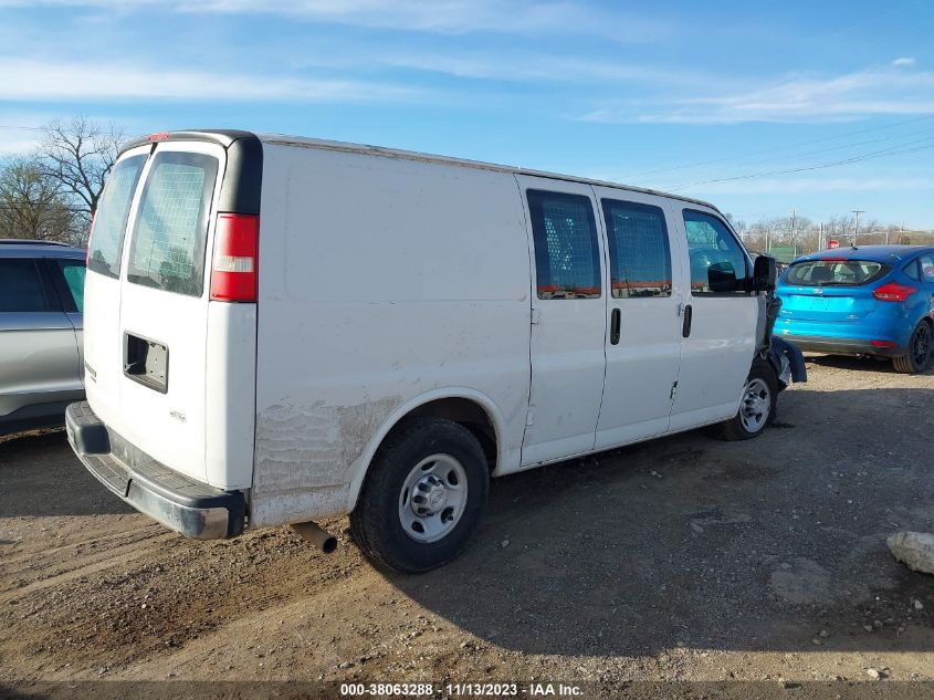 2015 CHEVROLET EXPRESS 2500 WORK VAN 1GCWGFCF2F1129093