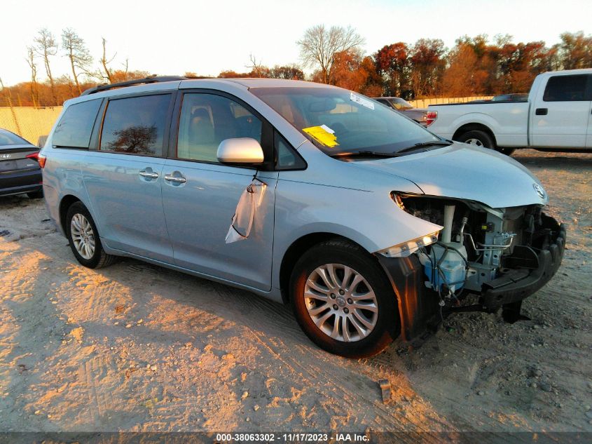 2015 TOYOTA SIENNA XLE 8 PASSENGER - 5TDYK3DC1FS534262