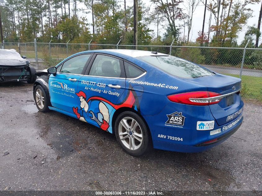 2018 FORD FUSION SE - 3FA6P0H70JR183785