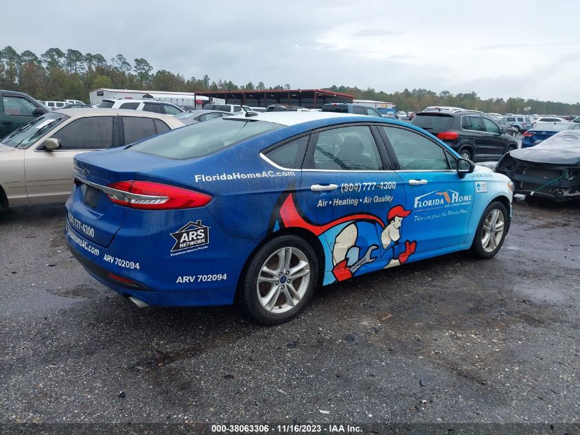 2018 FORD FUSION SE - 3FA6P0H70JR183785