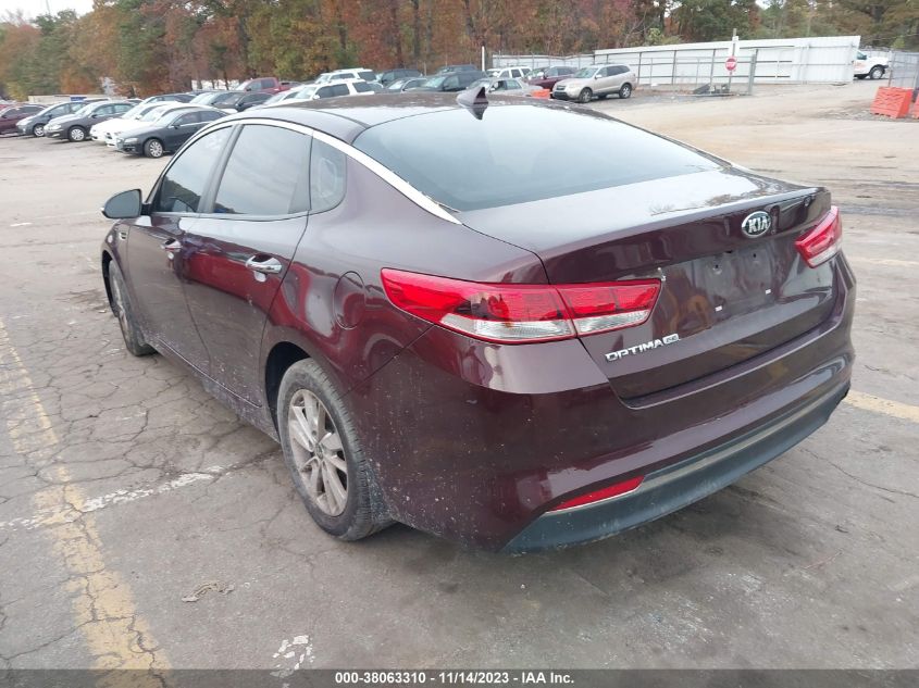 2016 KIA OPTIMA LX - 5XXGT4L3XGG034510