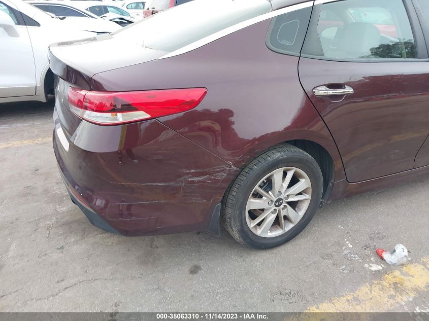 2016 KIA OPTIMA LX - 5XXGT4L3XGG034510