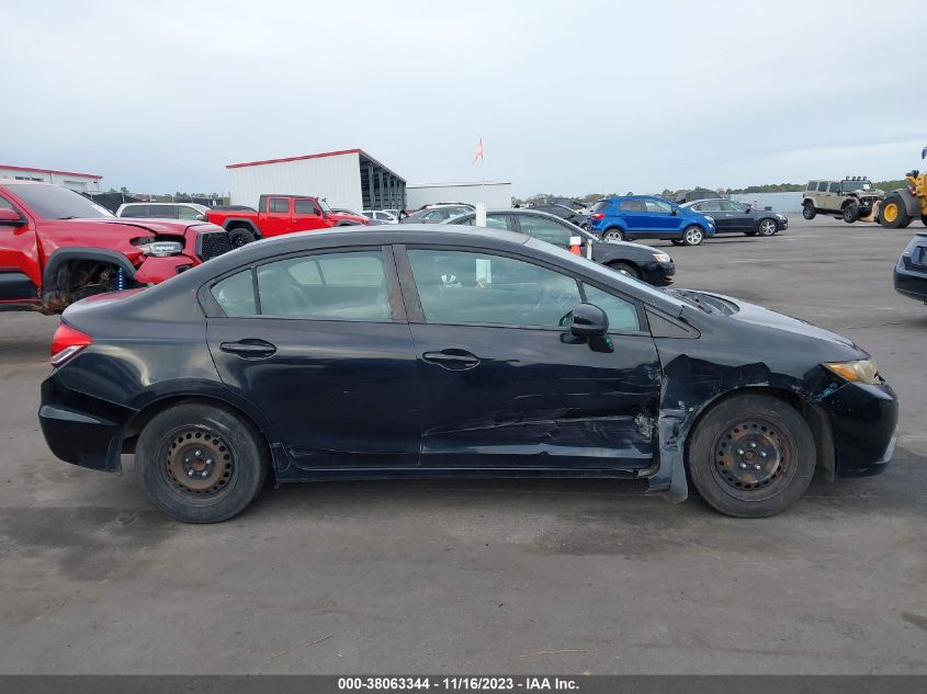 2013 HONDA CIVIC LX - 2HGFB2F53DH585789