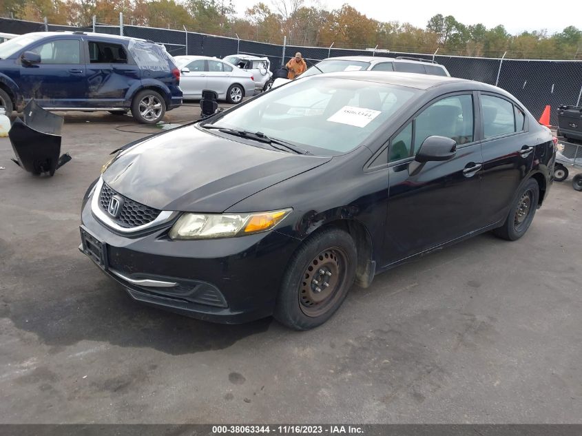 2013 HONDA CIVIC LX - 2HGFB2F53DH585789