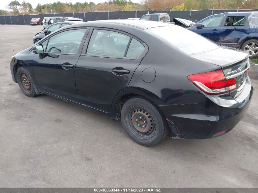 2013 HONDA CIVIC LX - 2HGFB2F53DH585789