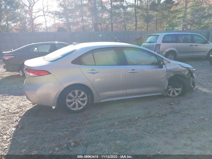 2022 TOYOTA COROLLA LE - JTDEPMAE7NJ200233