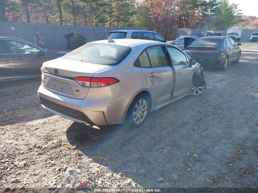 2022 TOYOTA COROLLA LE - JTDEPMAE7NJ200233