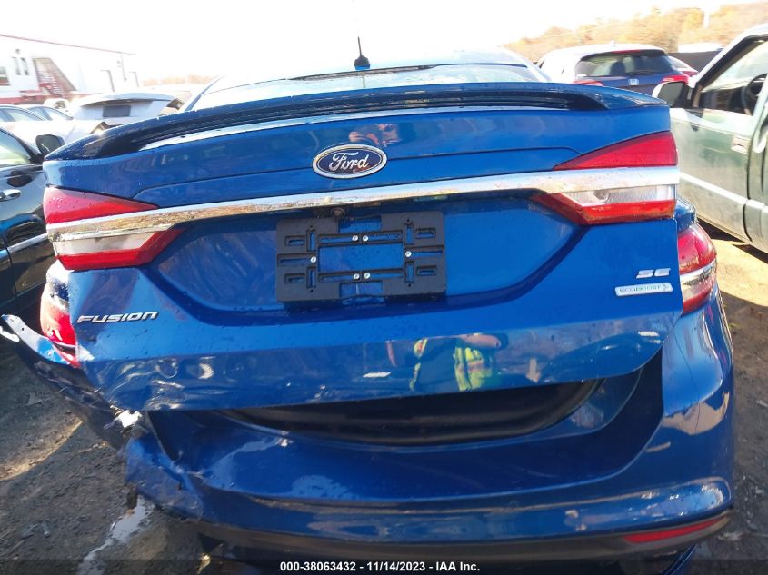 2018 FORD FUSION SE - 3FA6P0HD5JR210050