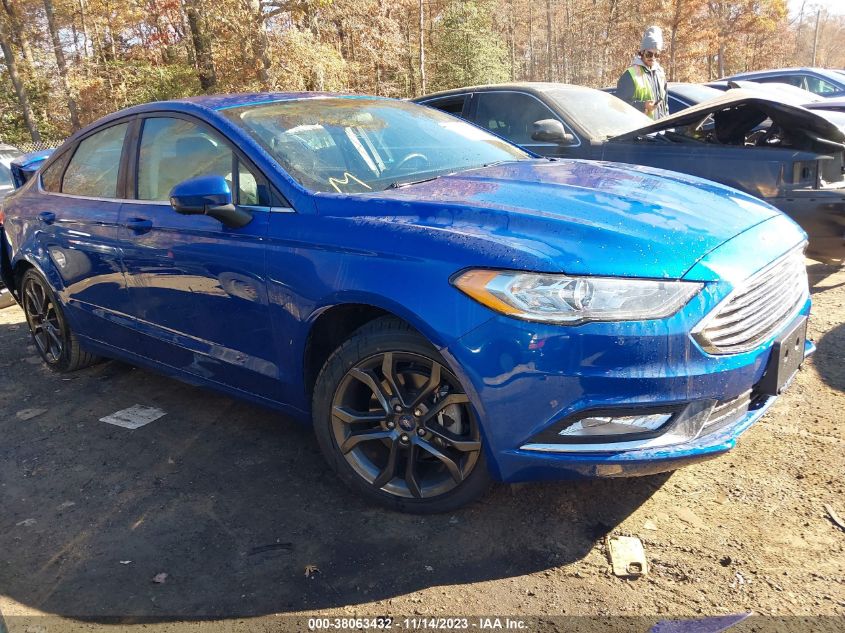 2018 FORD FUSION SE - 3FA6P0HD5JR210050