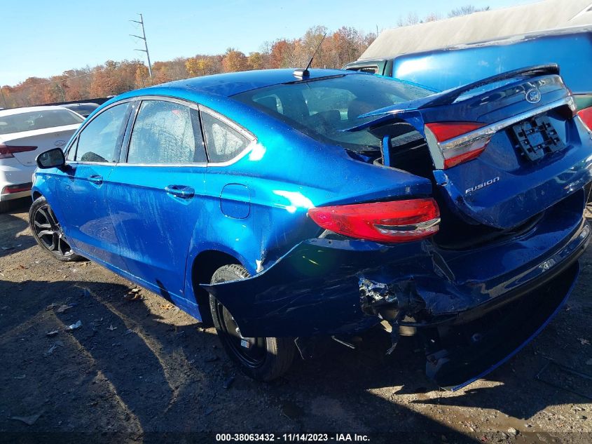 2018 FORD FUSION SE - 3FA6P0HD5JR210050