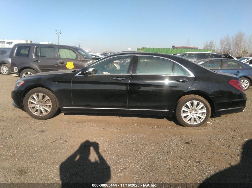 2014 MERCEDES-BENZ S 550 WDDUG8CB9EA013605