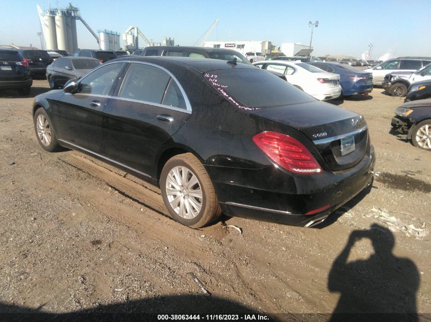 2014 MERCEDES-BENZ S 550 WDDUG8CB9EA013605