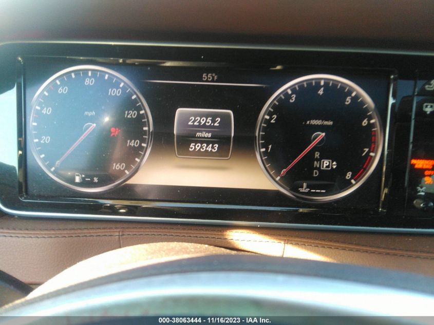 2014 MERCEDES-BENZ S 550 WDDUG8CB9EA013605