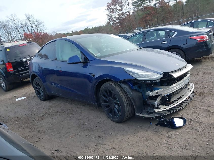 5YJYGDEE6MF288205 TESLA MODEL Y LONG RANGE 2021
