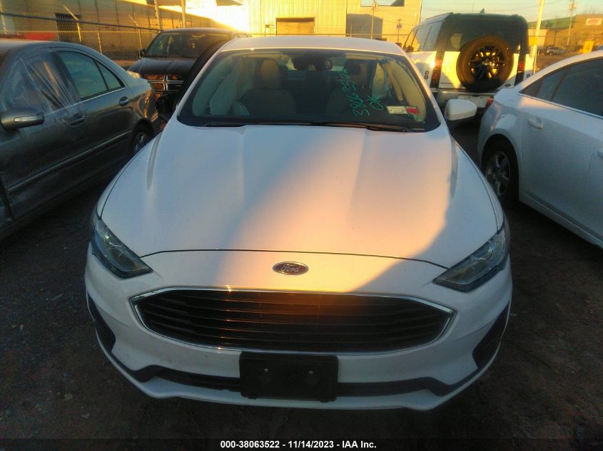 2020 FORD FUSION S - 3FA6P0G78LR205696