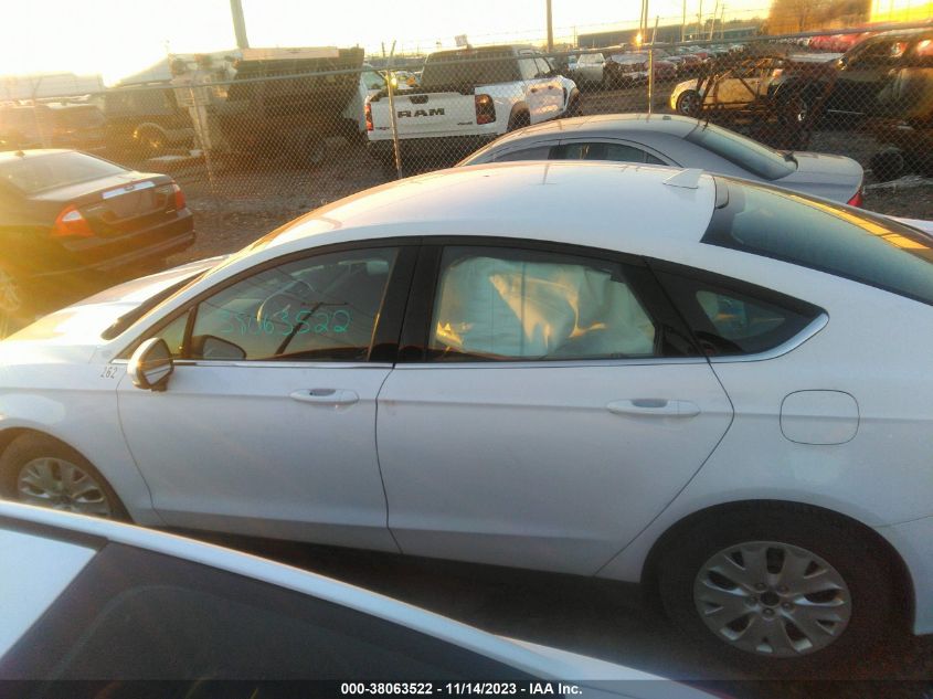 2020 FORD FUSION S - 3FA6P0G78LR205696