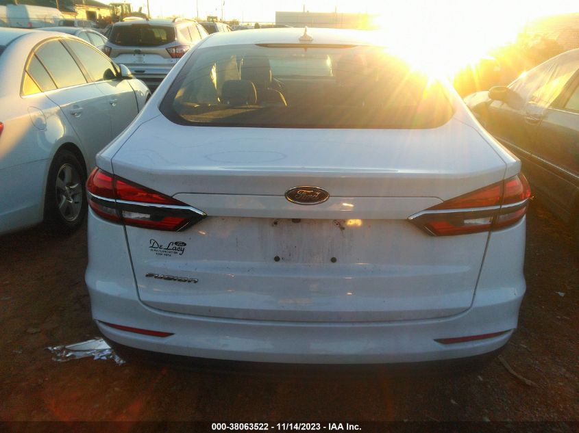 2020 FORD FUSION S - 3FA6P0G78LR205696