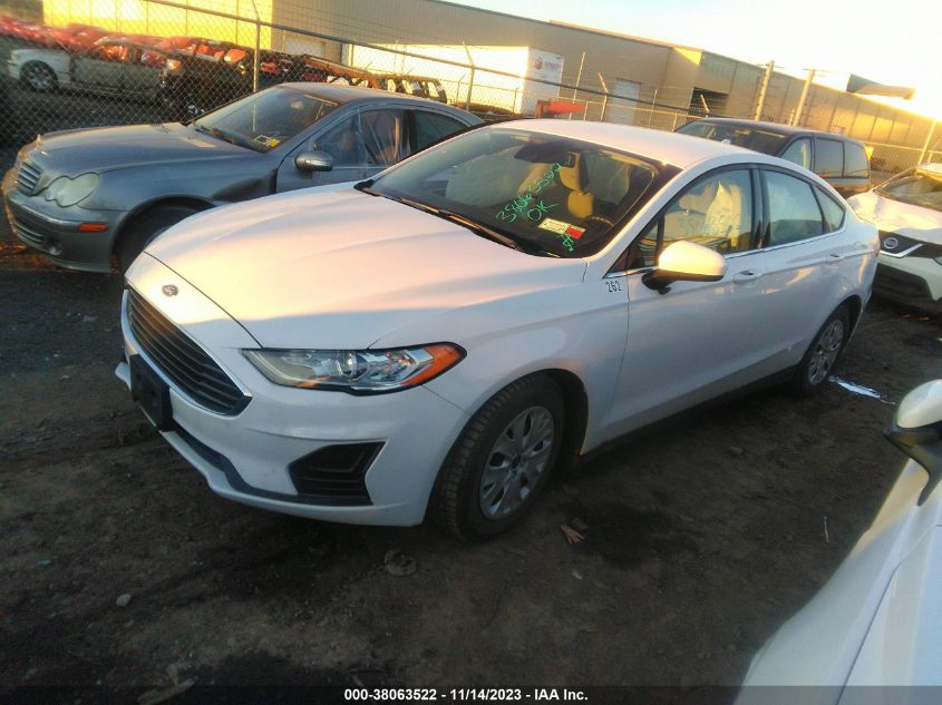 2020 FORD FUSION S - 3FA6P0G78LR205696