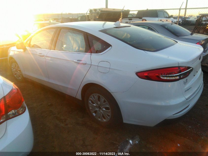 2020 FORD FUSION S - 3FA6P0G78LR205696