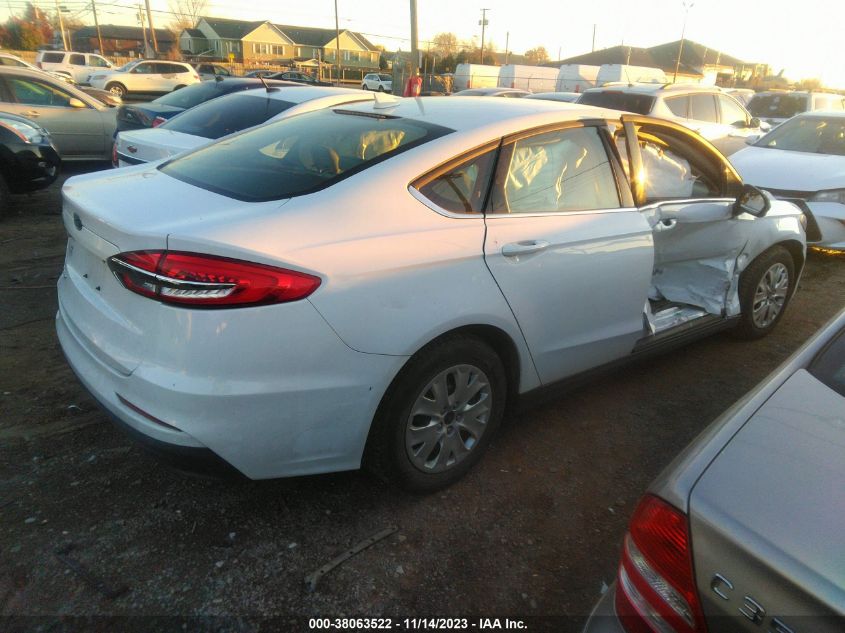 2020 FORD FUSION S - 3FA6P0G78LR205696