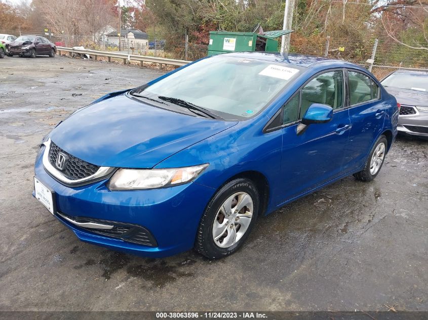 2013 HONDA CIVIC LX - 2HGFB2F53DH585288