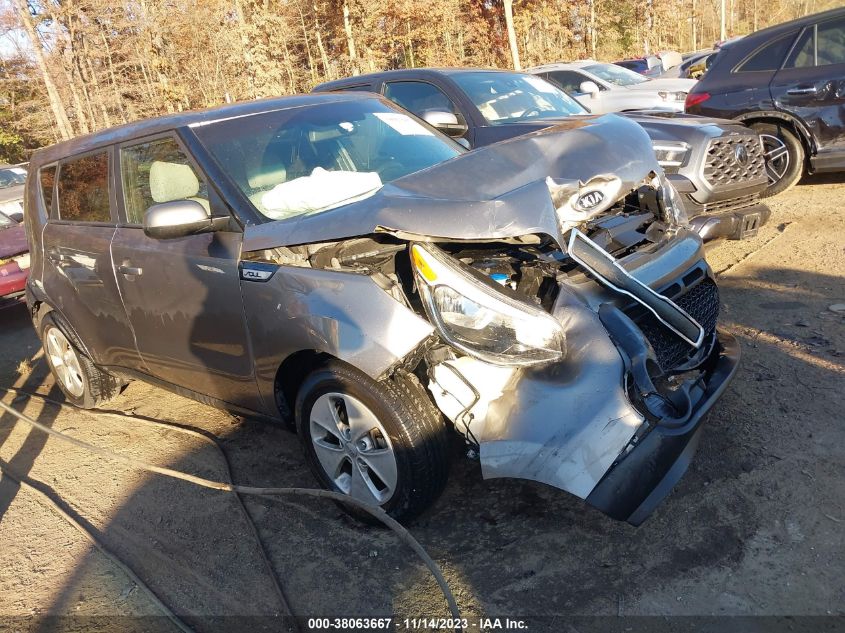 2016 KIA SOUL BASE - KNDJN2A27G7311542
