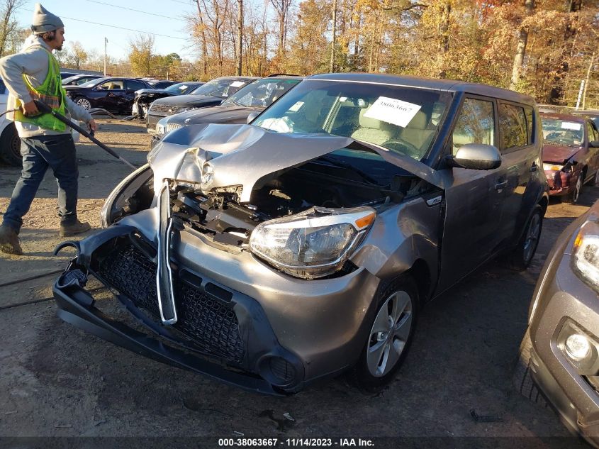2016 KIA SOUL BASE - KNDJN2A27G7311542