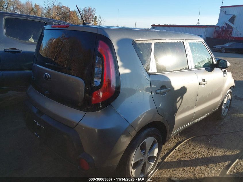 2016 KIA SOUL BASE - KNDJN2A27G7311542