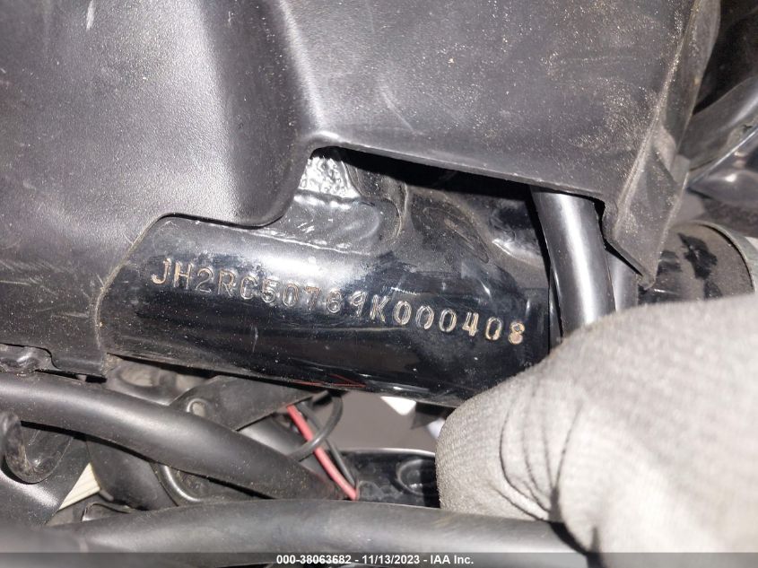 2009 HONDA VT750 CA JH2RC50769K000408