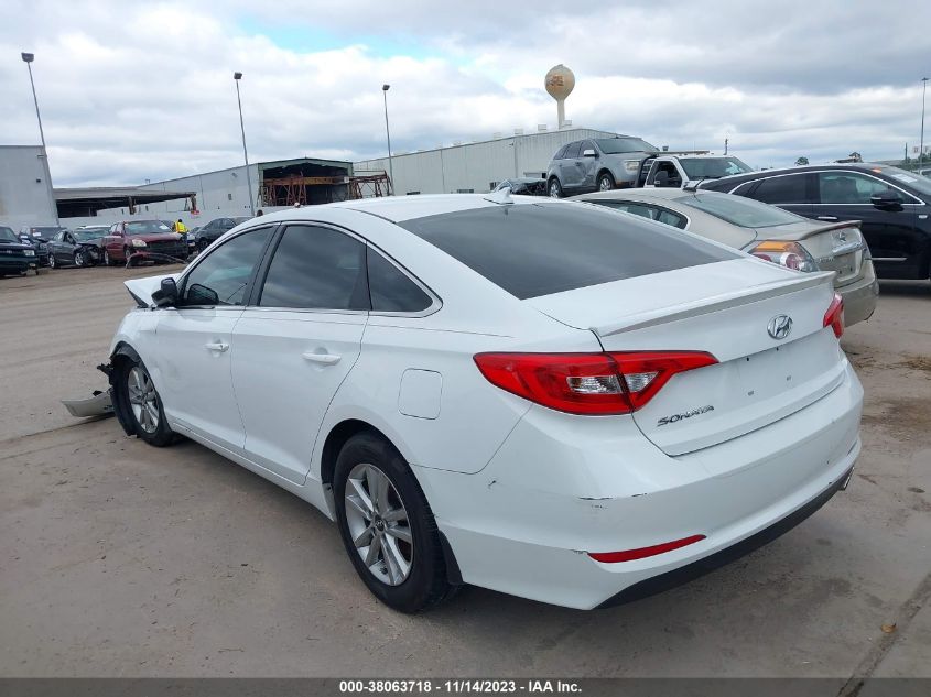 2015 HYUNDAI SONATA SE - 5NPE24AF3FH189605