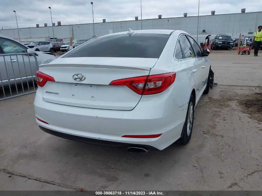 2015 HYUNDAI SONATA SE - 5NPE24AF3FH189605