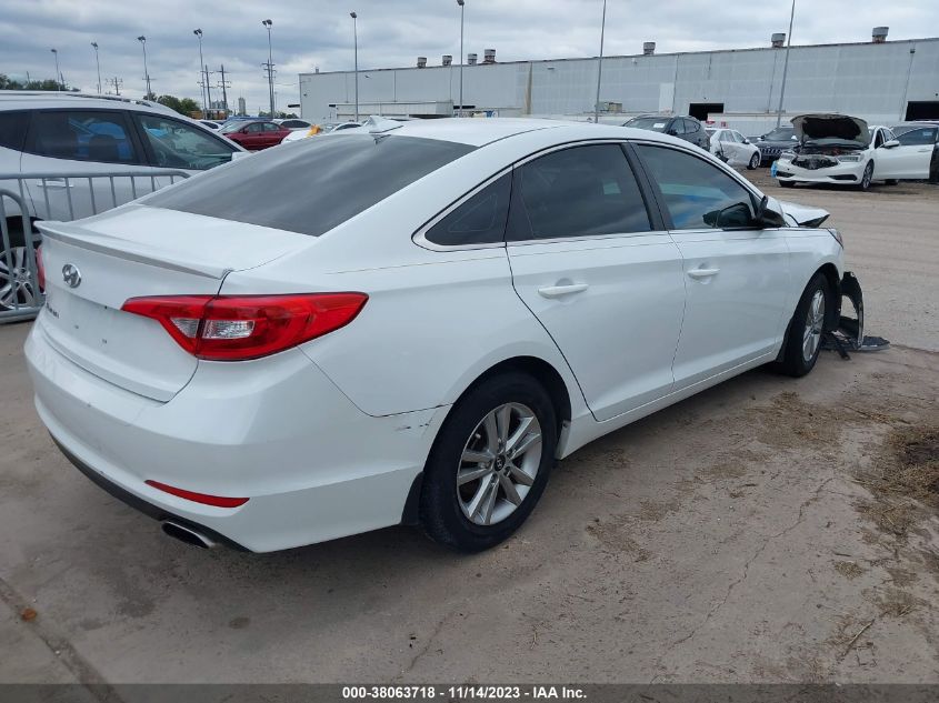 2015 HYUNDAI SONATA SE - 5NPE24AF3FH189605