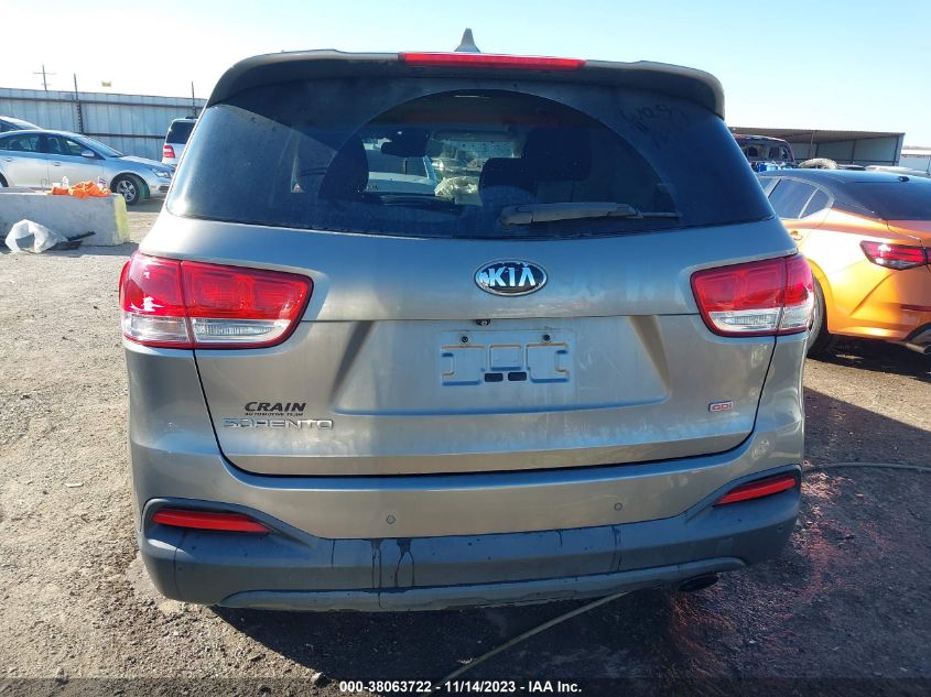 2016 KIA SORENTO LX/L - 5XYPG4A33GG068887