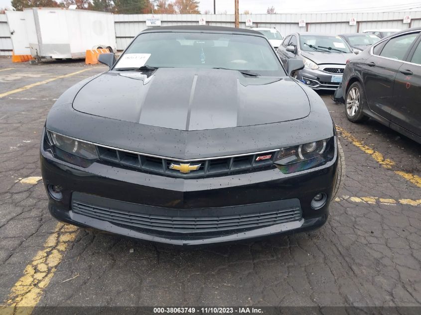 2014 CHEVROLET CAMARO 2LT - 2G1FC3D34E9320435