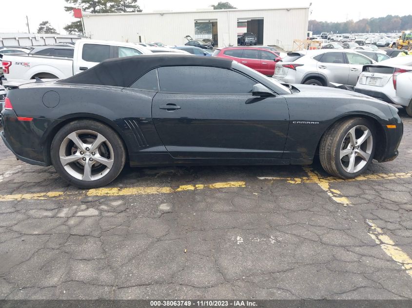 2014 CHEVROLET CAMARO 2LT - 2G1FC3D34E9320435