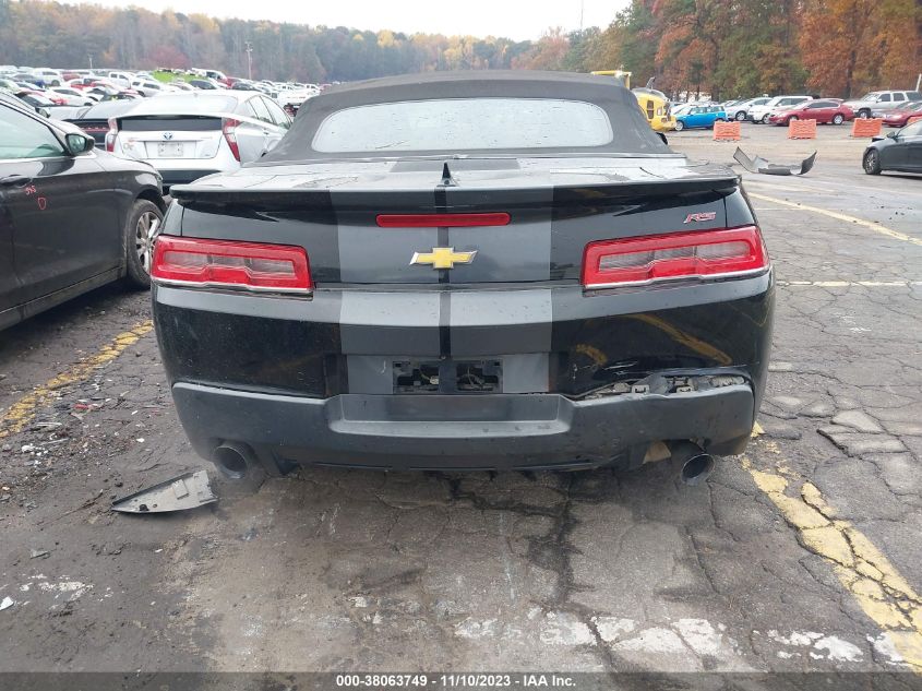 2014 CHEVROLET CAMARO 2LT - 2G1FC3D34E9320435