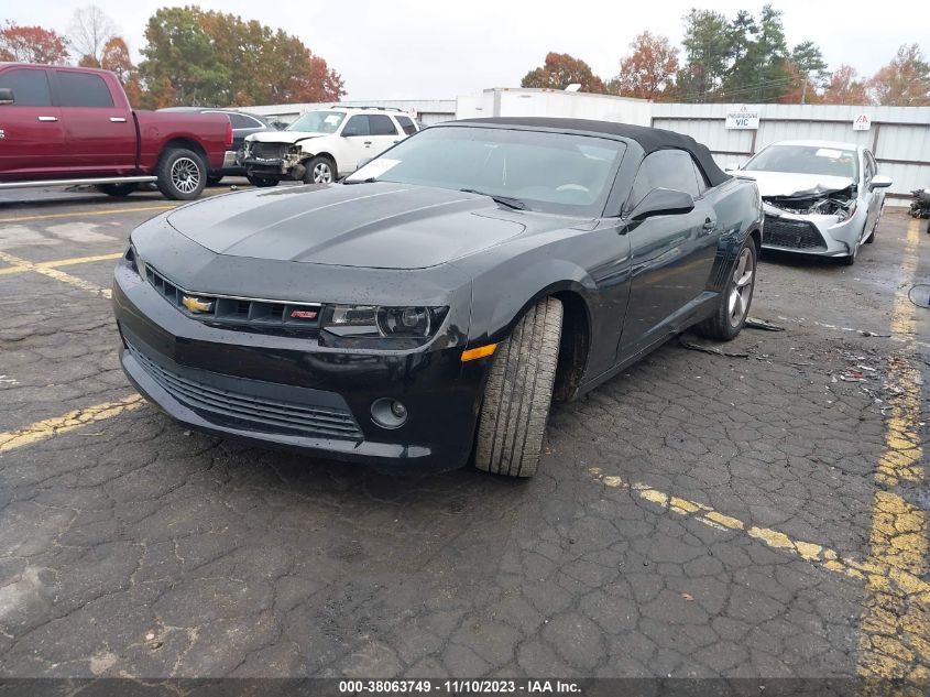 2014 CHEVROLET CAMARO 2LT - 2G1FC3D34E9320435