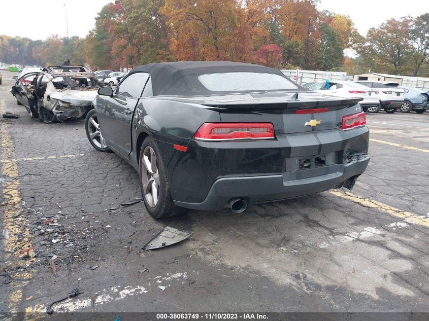 2014 CHEVROLET CAMARO 2LT - 2G1FC3D34E9320435