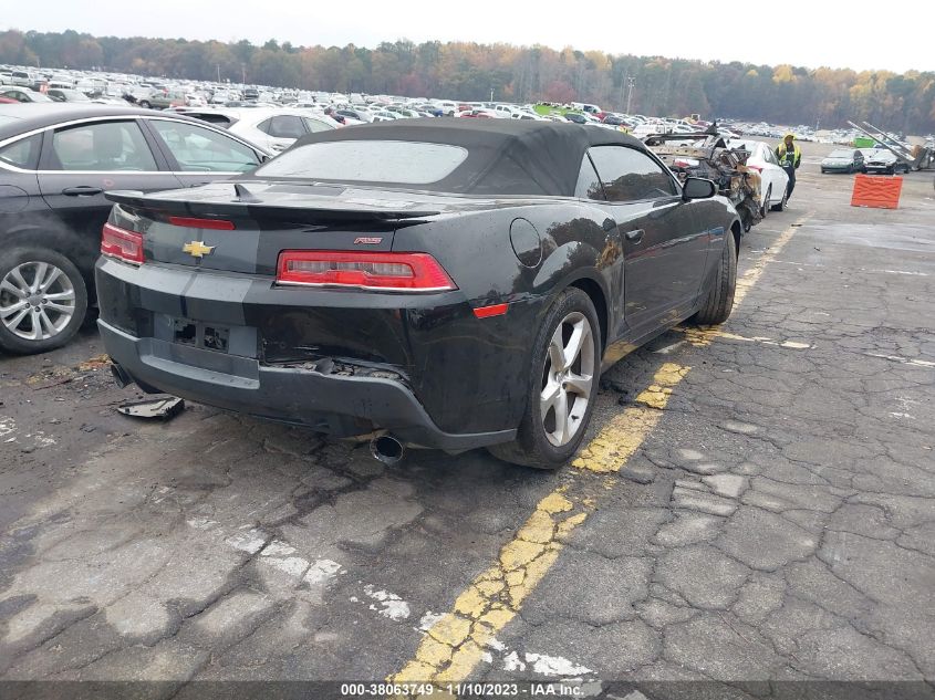 2014 CHEVROLET CAMARO 2LT - 2G1FC3D34E9320435