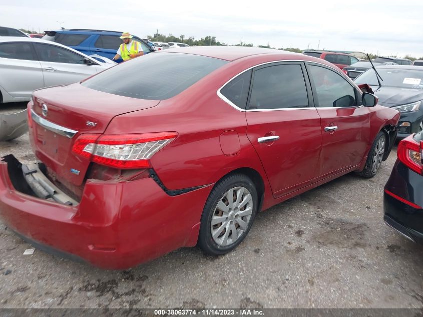 2014 NISSAN SENTRA S/SV/SR/SL - 3N1AB7AP0EL634294