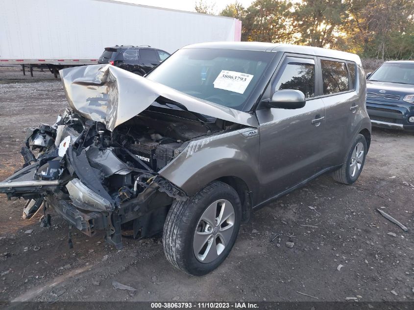 2015 KIA SOUL BASE - KNDJN2A24F7226995