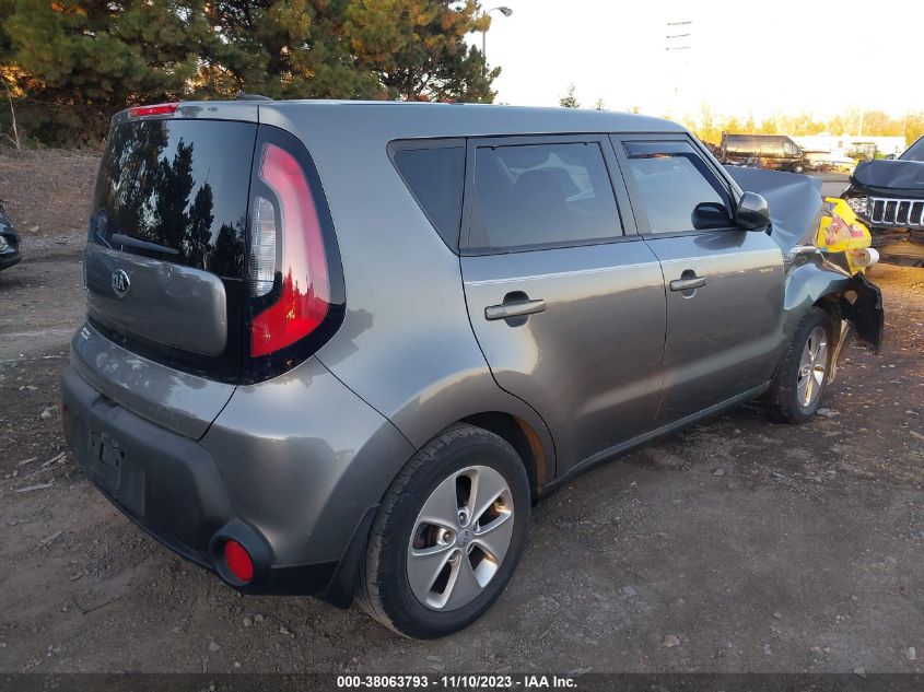 2015 KIA SOUL BASE - KNDJN2A24F7226995