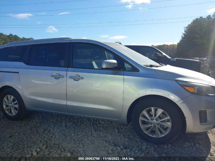 2015 KIA SEDONA LX - KNDMB5C18F6021505